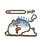 くまぴ★ねむい、だるい、やる気がない（個別スタンプ：19）