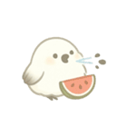シマエナガの夏の過ごし方（個別スタンプ：10）
