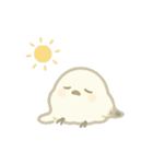 シマエナガの夏の過ごし方（個別スタンプ：17）