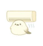 シマエナガの夏の過ごし方（個別スタンプ：18）