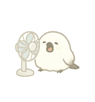 シマエナガの夏の過ごし方（個別スタンプ：19）
