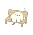 シマエナガの夏の過ごし方（個別スタンプ：20）
