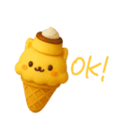 毎日使える♪ねこアイスの日常フレーズ（個別スタンプ：10）