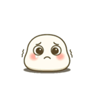 ぷるぷる感情もちもち団子（個別スタンプ：2）