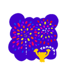 ペパロニの夏休み（個別スタンプ：4）