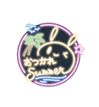 うさぎのばにら8 夏の関西弁ほんわか会話（個別スタンプ：8）