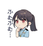 シュールな推し警察ガール♡（個別スタンプ：9）