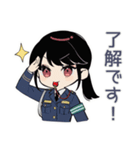 シュールな推し警察ガール♡（個別スタンプ：28）