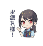 シュールな推し警察ガール♡（個別スタンプ：35）