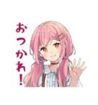 オーケストラ★ふんわりかわいい女の子（個別スタンプ：2）