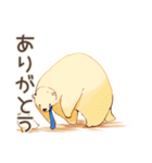 しろくま先輩社員のやさしい褒め言葉（個別スタンプ：10）