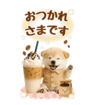 癒ししばいぬの気軽な敬語スタンプ【BIG】（個別スタンプ：14）