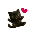 黒猫デイズ、時々ラブ！（個別スタンプ：23）