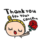 (nenerin日常会話スタンプ358英語気遣い)（個別スタンプ：2）