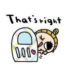 (nenerin日常会話スタンプ358英語気遣い)（個別スタンプ：38）