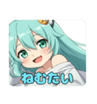 おいしいもの大好きみなみちゃんスタンプ（個別スタンプ：13）