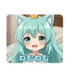 おいしいもの大好きみなみちゃんスタンプ（個別スタンプ：14）