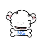 Pinky Dog 〜日常編〜（個別スタンプ：6）