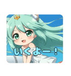 にゃんにゃん精霊みなみちゃんスタンプ（個別スタンプ：13）