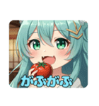 背中を押してくれる精霊みなみちゃん（個別スタンプ：3）