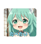 背中を押してくれる精霊みなみちゃん（個別スタンプ：6）