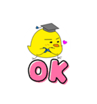 まだまだヒヨッ子（個別スタンプ：21）