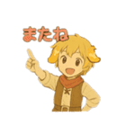 ゴールデンレトリバーの男の子（個別スタンプ：9）