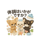 ふわふわチワワの まごころ便（個別スタンプ：18）
