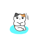 文字なしミケネコスタンプ（個別スタンプ：8）