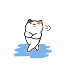 文字なしミケネコスタンプ（個別スタンプ：21）