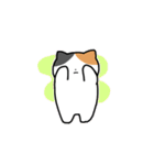 文字なしミケネコスタンプ（個別スタンプ：38）