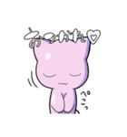 紫あくまくん（個別スタンプ：7）
