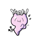 紫あくまくん（個別スタンプ：15）
