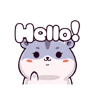 ハムハムともちゃ（個別スタンプ：1）