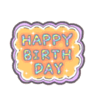 誕生日おめでとう＆ありがとう 詰め合わせ（個別スタンプ：24）