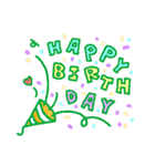 誕生日おめでとう＆ありがとう 詰め合わせ（個別スタンプ：29）