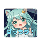 かわいすぎると言いたいみなみちゃん（個別スタンプ：4）