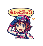 女子レーサー☆全開モード！（個別スタンプ：32）