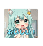 プレミアムみなみちゃんスタンプ14（個別スタンプ：2）