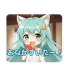 プレミアムみなみちゃんスタンプ14（個別スタンプ：8）