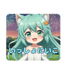 プレミアムみなみちゃんスタンプ14（個別スタンプ：27）