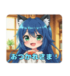 プレミアムみなみちゃんスタンプ14（個別スタンプ：38）