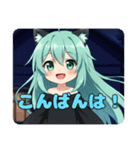 あなたを待っているみなみちゃんスタンプ（個別スタンプ：1）