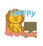 しんどいライオン (漢字)（個別スタンプ：31）