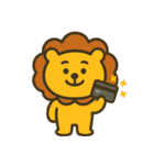 しんどいライオン (漢字)（個別スタンプ：34）