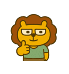 しんどいライオン (漢字)（個別スタンプ：40）