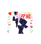 "tailor-made suit"clear（個別スタンプ：2）