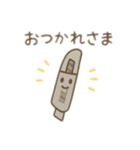 可愛い文房具 日本語（個別スタンプ：10）