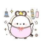 ずっと使える！シマエナガ❤️夏の日常（個別スタンプ：37）