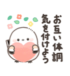 ずっと使える！シマエナガ❤️夏の日常（個別スタンプ：39）